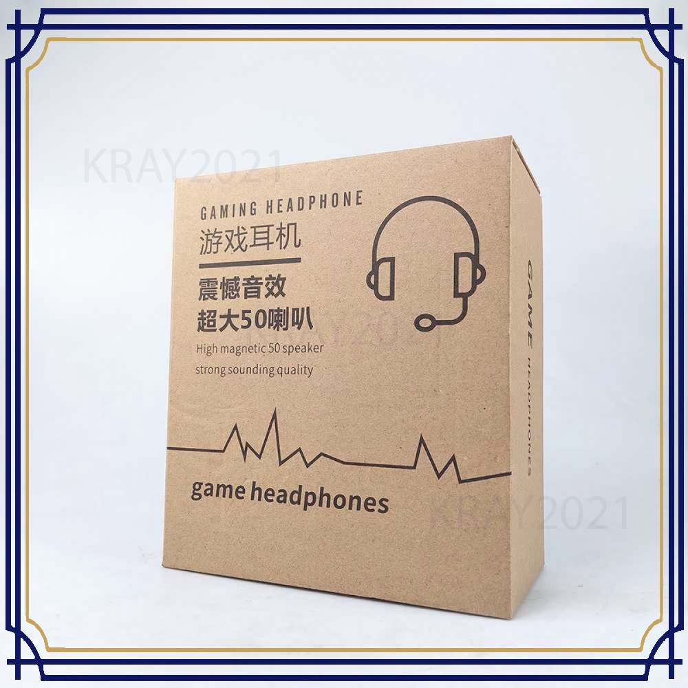 Headphone Gaming USB Virtual Surround 7.1 RGB with Mic GH258