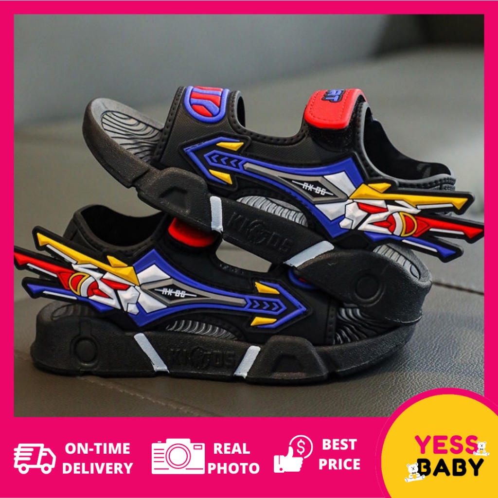 [COD] yessbaby BUMBLE SPORT Sandal Gunung Anak Laki-laki Sport Transformers Robot STAR WAR PREMIUM Termurah Sepatu Sandal Import Fahion Kekinian