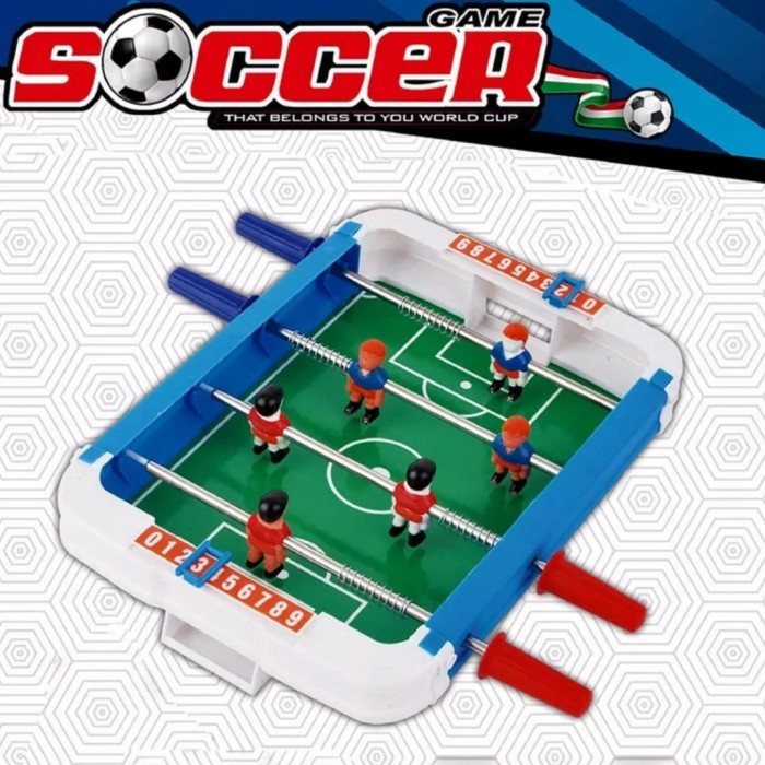 Mainan Anak Soccer Tabletop Family Game Sepak Bola Meja Mini Murah