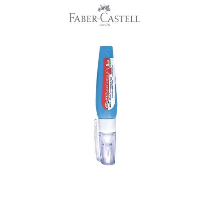 

Faber Castell Mini Correction Pen 5ml Biru