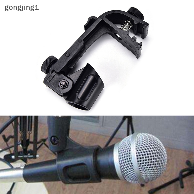 Ggg 1pc Klip On Drum Rim Shock Mount Mikrofon Mic Clamp Holder ID