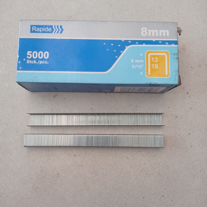 isi Staples tembak rapide 8mm 5/16 isi 5000