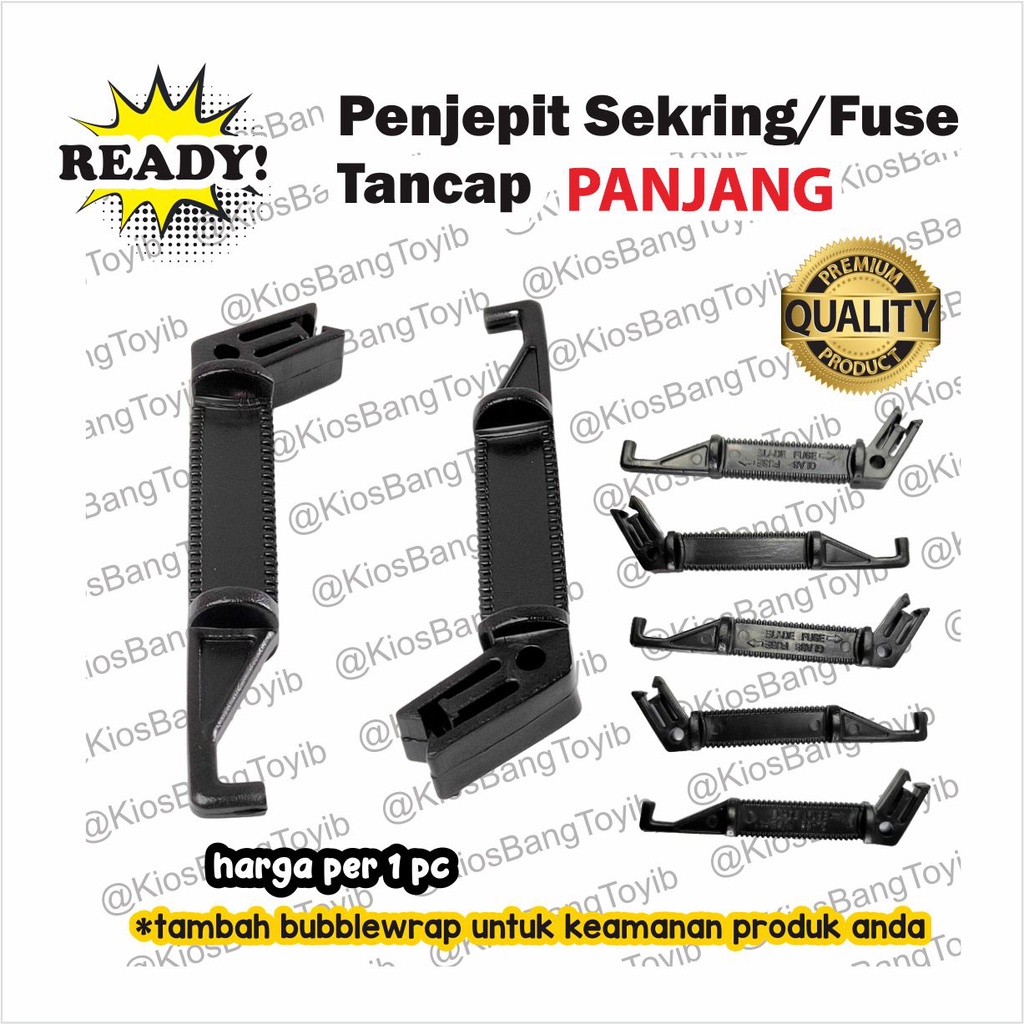 Klip HITAM Pencabut Penjepit Sekring Tancap Fuse Puller Motor Mobil