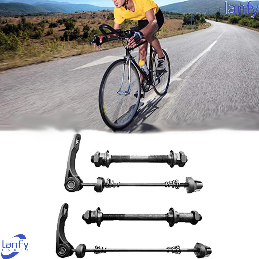 Lanfy Sepeda Quick Release Hub Bersepeda Aksesoris Sepeda Road Bike Depan Belakang BMX Sepeda Sepeda Poros Berongga