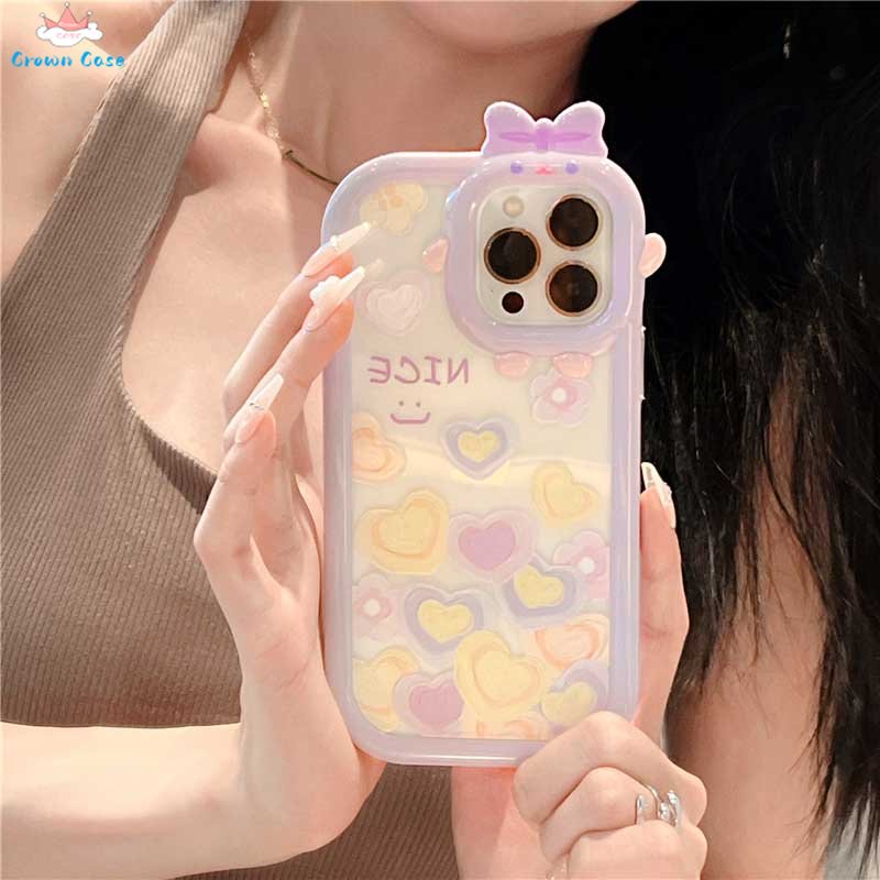 Terbaru Casing hp For Realme C55 10 4G C30 C31 C33 C35 C21Y C25Y C20 C11 2021 Realme C11 2020 C25 C17 C15 C12 C3 C2 Realme 7i 5 5i 6i 9i Narzo 30A 50A Prime Oil Painting Flower Love Untuk Cewek Anime Aesthetic Transparan Soft Silicone Case Cover Crowm
