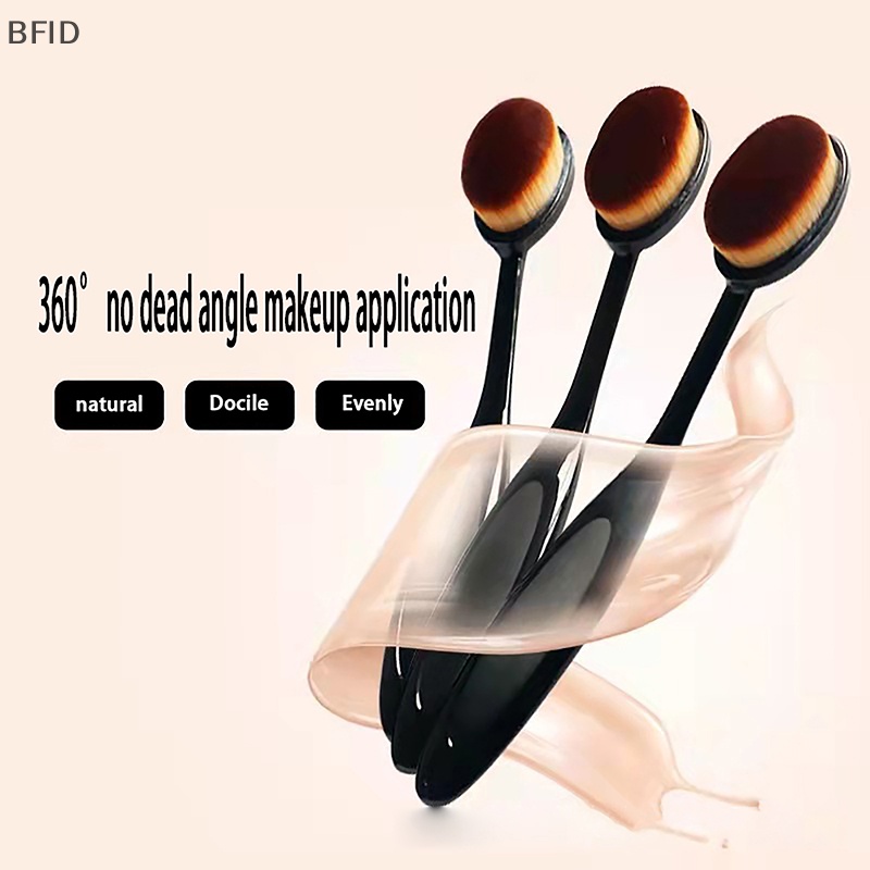 [BFID] Eyeshadow Soft Hair Gift Sikat Gigi Salon Rumah Tipe Travel Makeup Brush Set [ID]