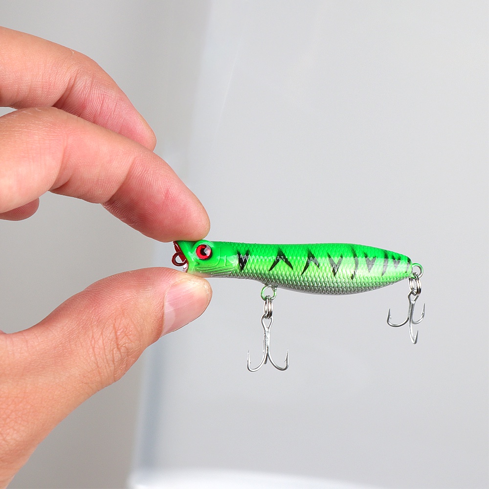 Fishing LureTopwater 6cm/5g Popper Air Asin Umpan Popper Keras Untuk Air Asin Air Tawar