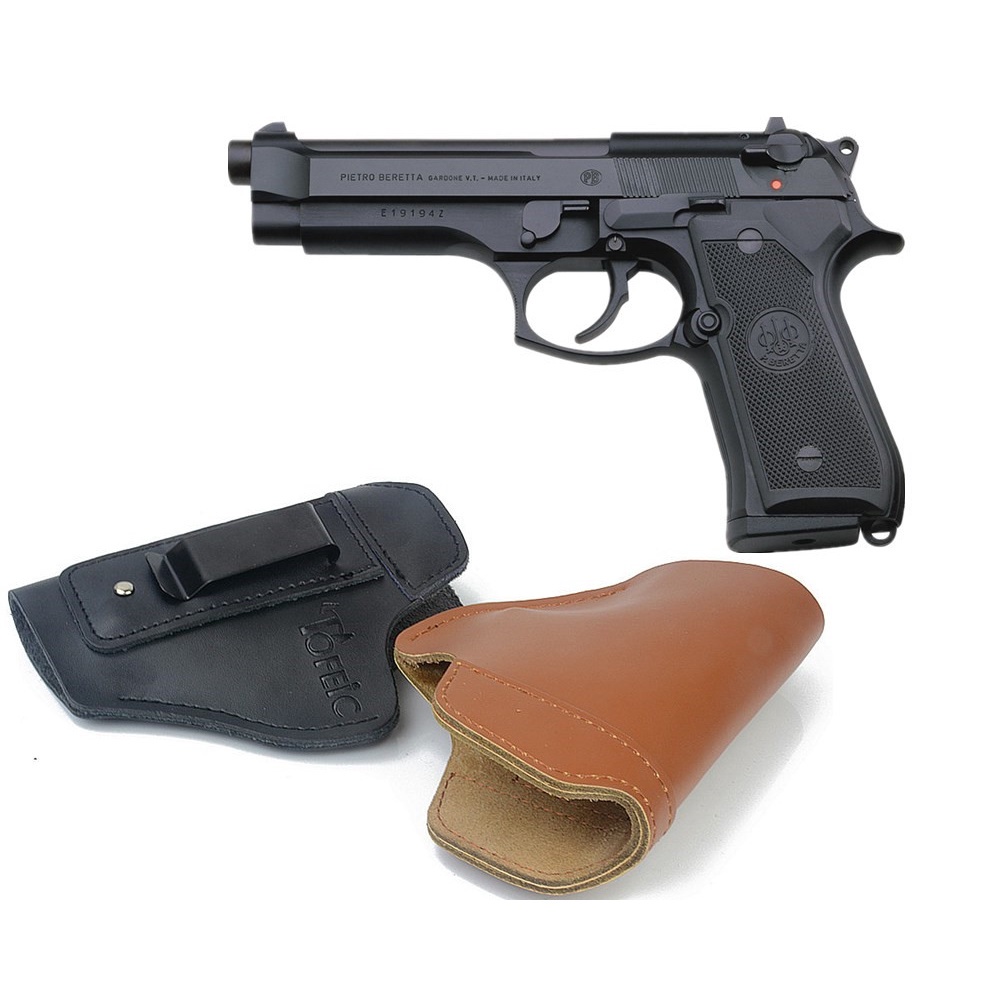 Concealed Leather IWB Holster Carry Gun Holster for Beretta M92 Beretta 92A1 Beretta 84 Cheetah