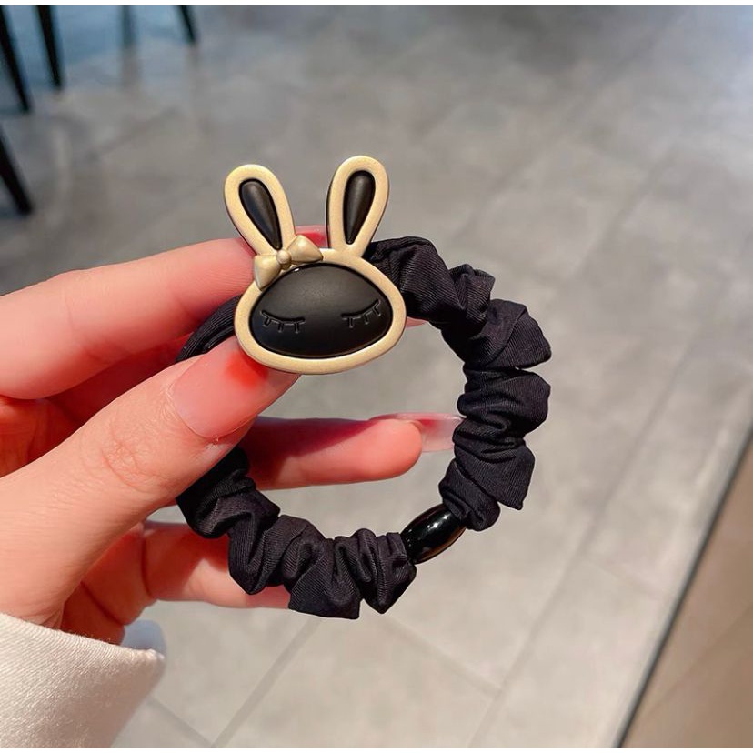 Ikat rambut wanita fashion tali karet gelang kelinci pita barang import dengan harga grosir bahan berkualitas import harga grosir bisa cod