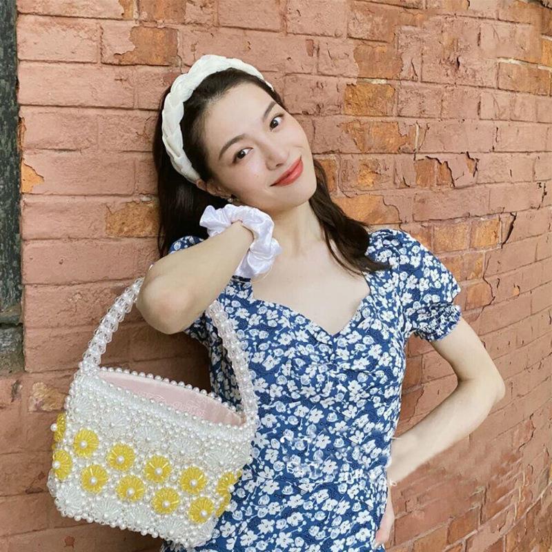 Bando Kepang Satin Korea Scrunchie Headband Bandana Polos Wanita Bksesoris Rambut Wanita Fashion Murah Import