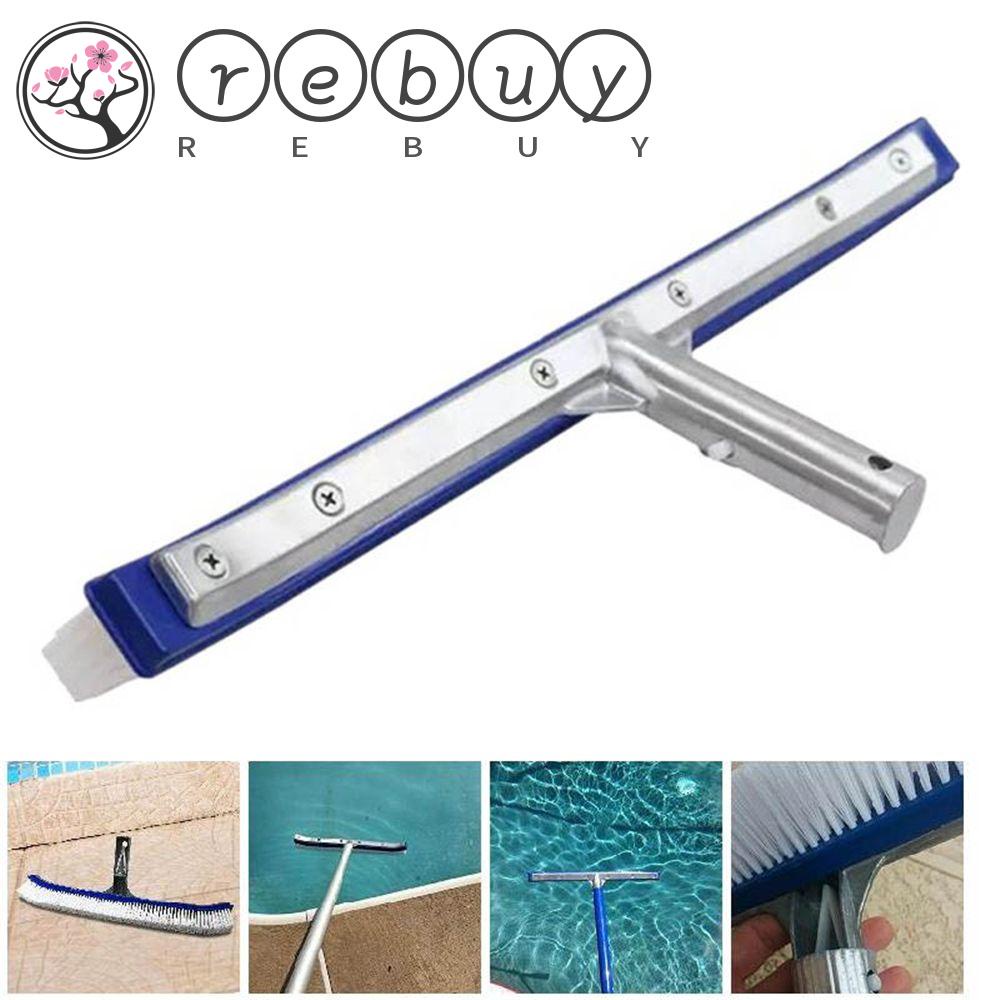 Rebuy Pool Brush Tahan Lama Handheld Vacuum Algae Pembersih Lantai Kolam Renang Ganggang