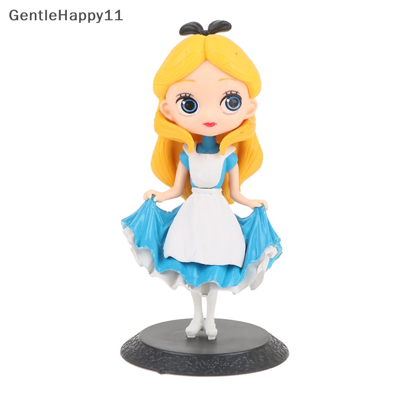 Gentlehappy Disney Q Posket Princess Alice Tinker Bell Figure Model Mainan Figure Kue Model Animasi Boneka Hadiah Dekorasi Rumah Pesta Ulang Tahun Figure Princess Hiasan Kue id