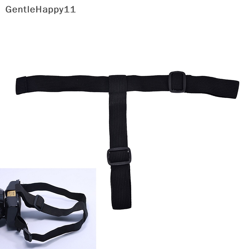 Gentlehappy Elastis adjustable headband belt headlight lamp Tali Kepala Untuk Senter id