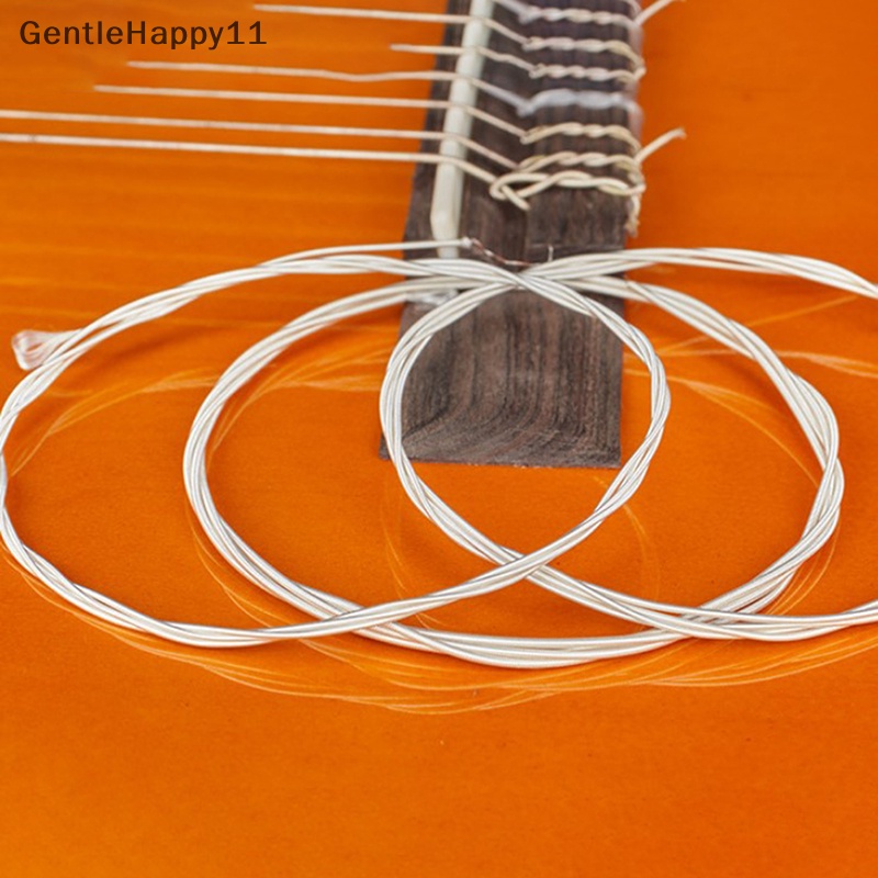 Gentlehappy 6pcs Set Senar Gitar Nylon Silver Strings Untuk Gitar Klasik Classic id