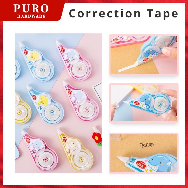 Correction tape / Tip X Kertas / Pita Koreksi