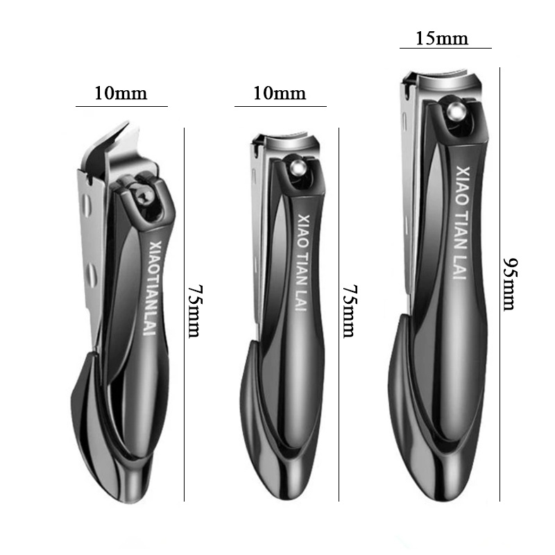 Gunting Kuku Nail Stainless Steel Trimmer Pedicure Scissor Cutter Manicure Alat Kuku