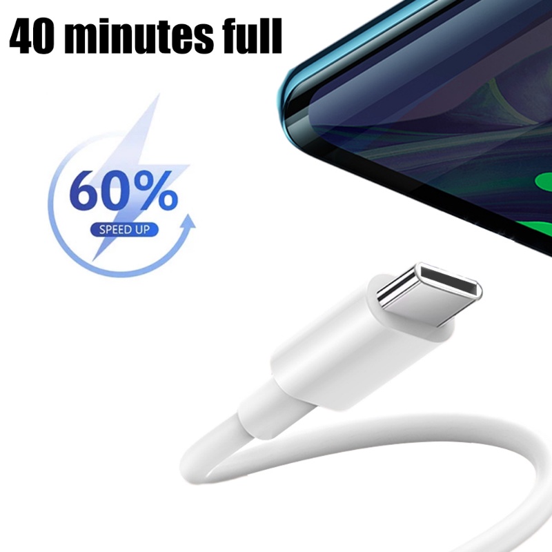1m /1.5m /2m Kabel Data Dual Type-C Port Tahan Lama Berkualitas/ Kabel Pengisian Ponsel Cepat 60W Untuk Xiaomi/ Kabel Transfer Data Laptop Serbaguna