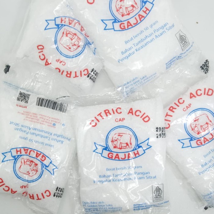 Citric Acid Cap Gajah 50gr