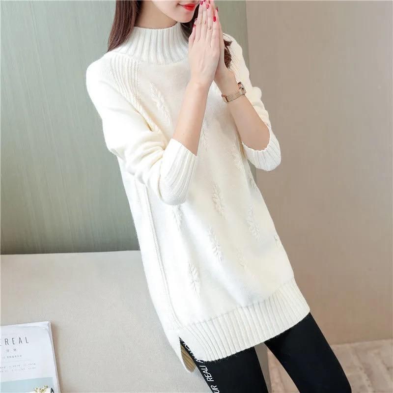 IMPORT LORIE WOMAN AUTUMN SPRING WINTER KNIT MINI DRESS BAJU TERUSAN HANGAT WANITA MUSIM DINGIN