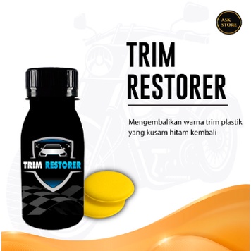 PENGHITAM BODY PLASTIK TRIM PERMANENT BACK TO BLACK CAIRAN PENGHITAM BODY MOTOR MOBIL INI FASHIONKU BISA COD