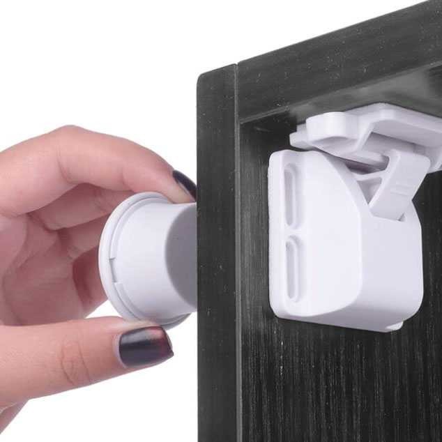 Kunci Lemari Sensor Fingler Print | Cabinet Door Lock Fingerprint 2B