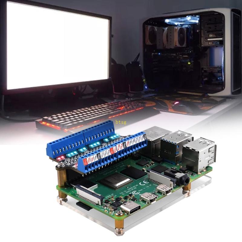 Btsg Untuk Modul Konektor Raspberry Pi GPIO Dengan LED - Simplify Koneksi Sirkuit Dan Monitor Pin Status