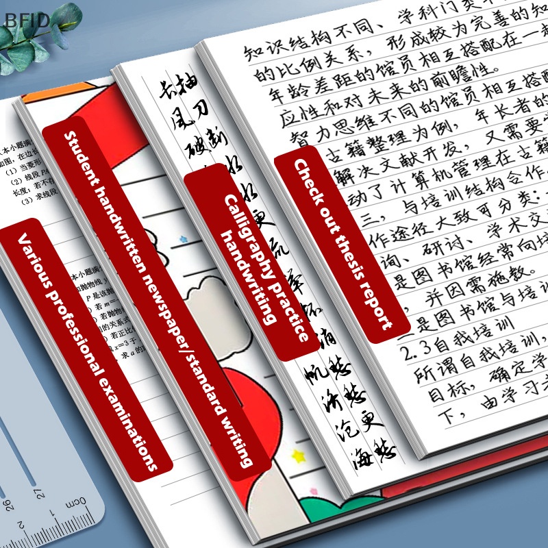 [BFID] Kaligrafi Transparan Stensil Dan Penggaris Template Wrig Garis Lurus Penggaris Bening Alat Wrig Template Geometri Alamat Amplop Panduan [ID]