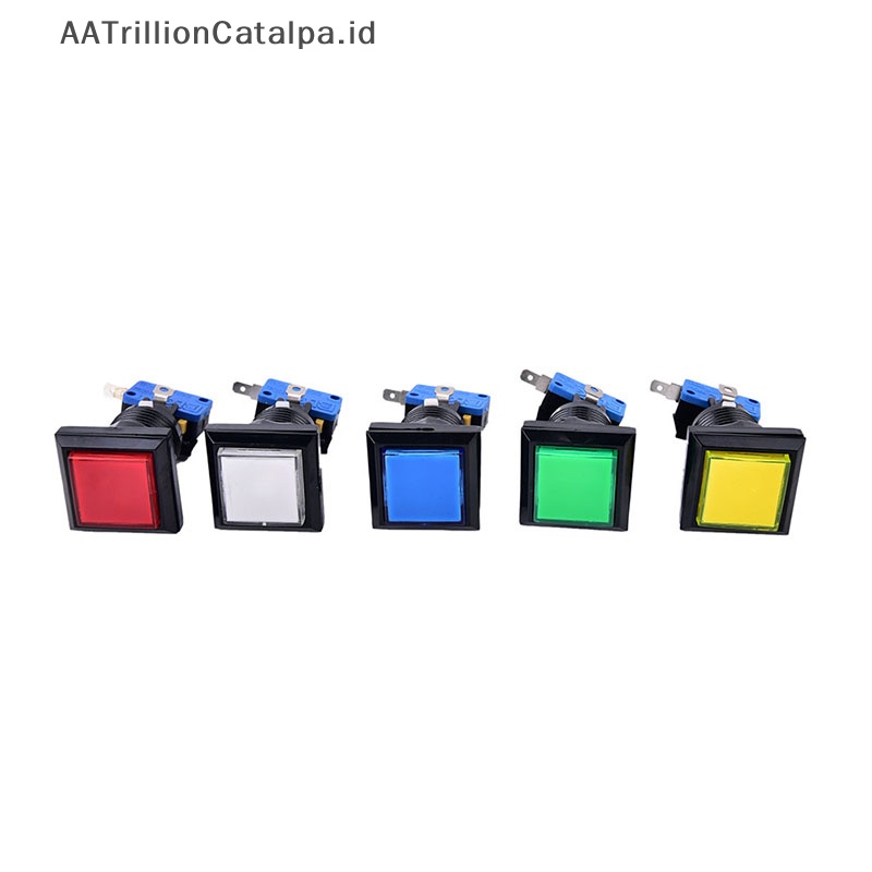 Mesin game kotak 33mm kaiwarillion naomatalpa 33mm tombol tekan arcade marocco illuminated push button