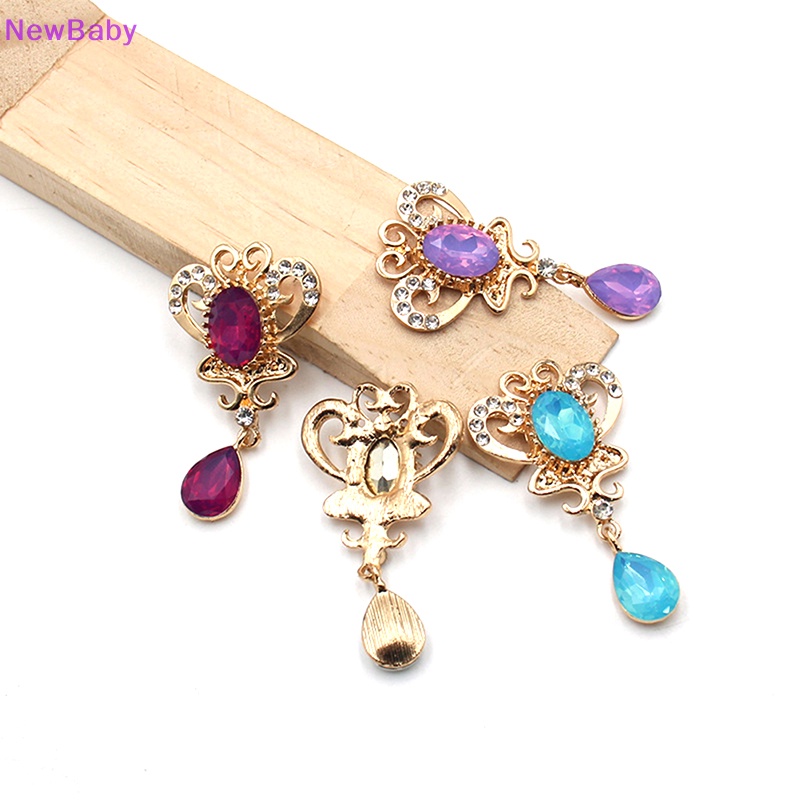 Erkapewbaby erkapew 52*30mm parkitetal kampascrylic galihhinestone galihnap stapelrooch untuk galihedding reksaperalatan suketdanmade suketewelry parkitccessories mustofa