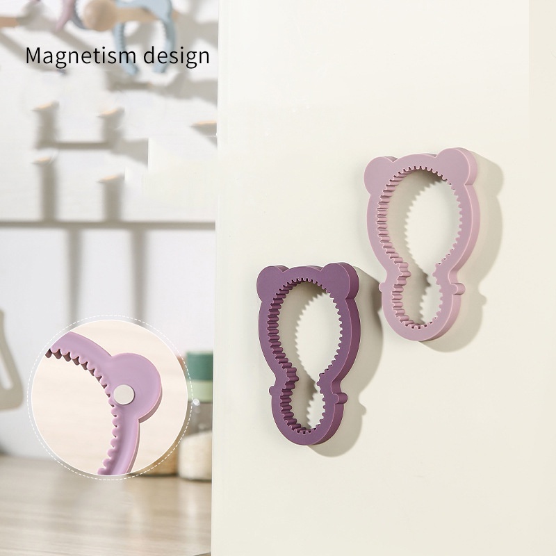 Koala Cap Multifungsi Pembuka Botol Toples Tutup Bisa Bir/Flexible Twister Soft Rubber Screw Grip Cap Opener/Alas Insulasi Panas Anti Panas/Alat Dapur Perangkat Portable/