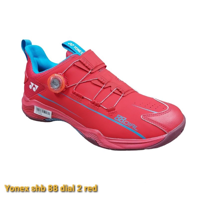 SEPATU BADMINTON YONEX SHB 88 DIAL II RED ORIGINAL