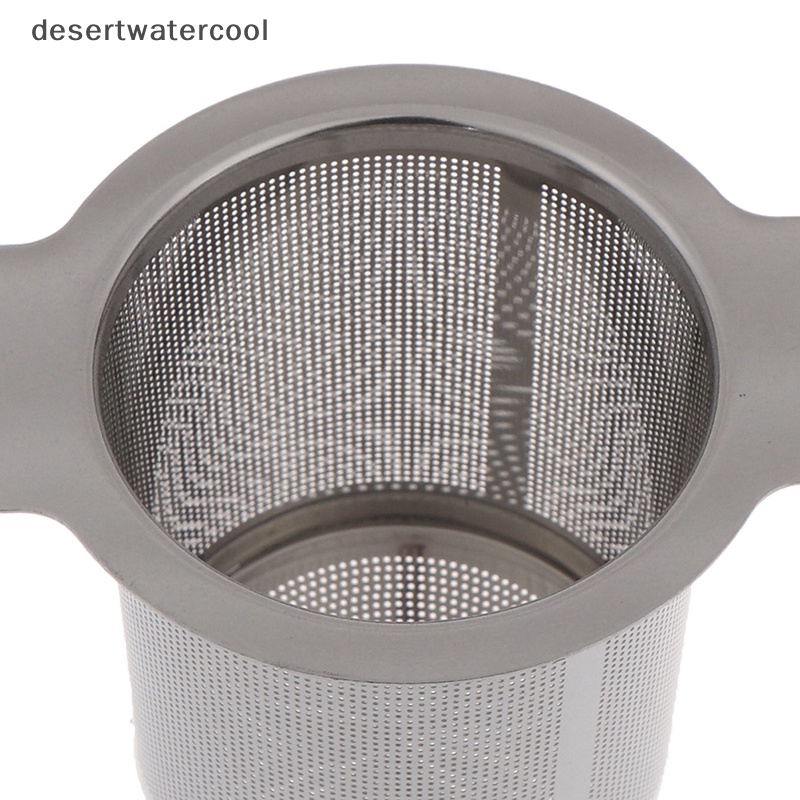 Deid Stainless Steel Mesh Tea Infuser Metal Cup Strainer Saringan Daun Longgar Tanpa Tutup  Martijn