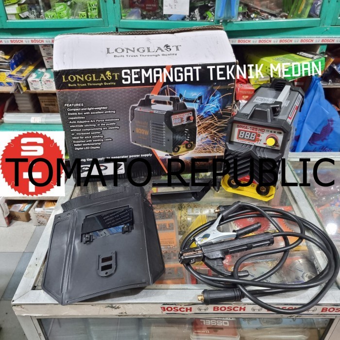 Murah MMA-125HD MESIN TRAFO LAS IGBT WELDING MACHINE 900 WATT 120 A LONGLAST GYB629