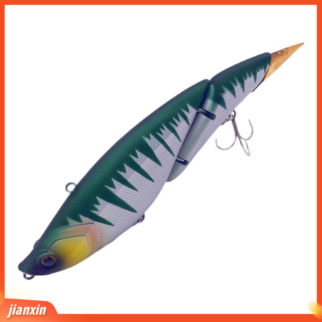 (In Stock) 190mm 55g Pemancingan Umpan Kait Ganda Penampilan Realistis Universal Topwater Memancing Ikan Kecil Ekor Keras Swimbait Untuk Memancing Di Laut