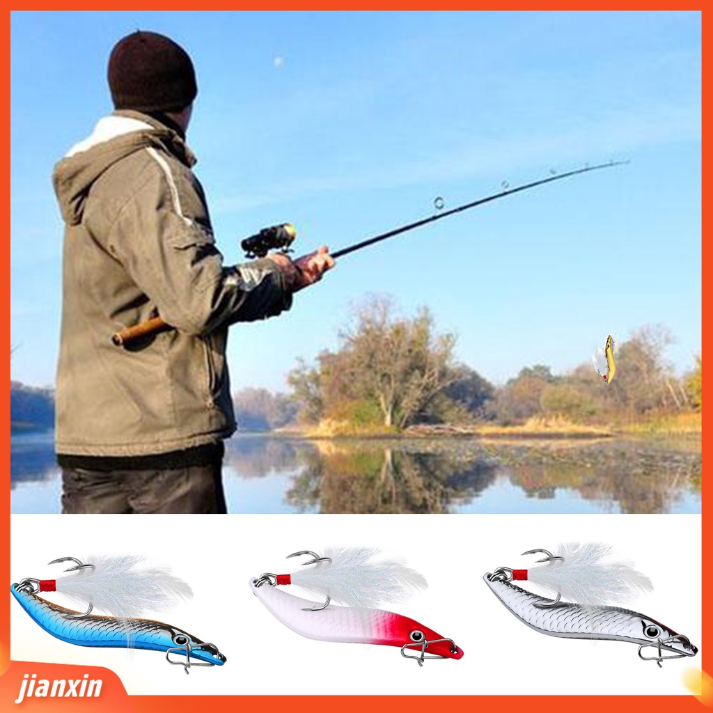 (In Stock) Memancing Umpan Tajam Kait 3D Simulasi Fisheye Memancing Treble Hooks Lintah Swimbait Postur Renang Alami Lintah Umpan Untuk Pecinta Memancing