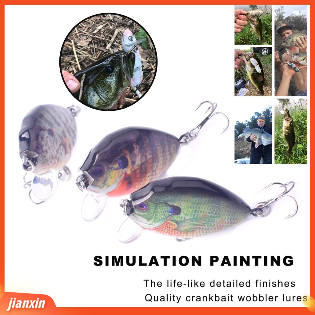 (In Stock) 6cm 14.5g Umpan Buatan Simulasi Bentuk Realistis Reusable Sea Fishing Fake Lure Bait Angling Tackle