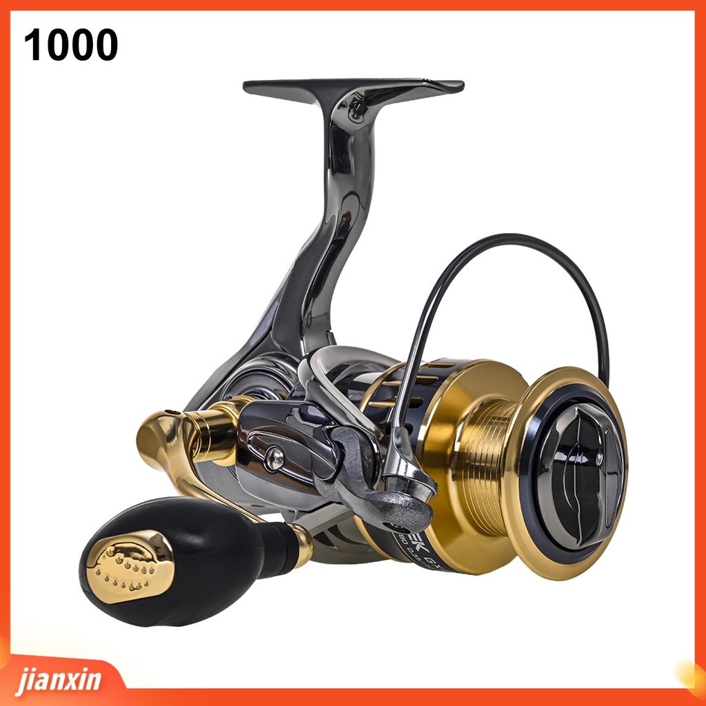 (In Stock) Gapless Fishing Reel Tahan Abrasi Aluminium Alloy Kekerasan Tinggi Gigi Piringan Roda Pancing Untuk Memancing