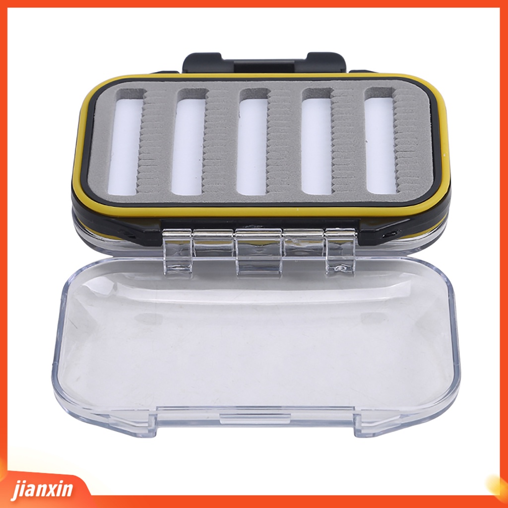 (In Stock) Kotak Pancing Ringan Ukuran Saku Praktis Double-sides Tackle Box Untuk Lalat Air Garam