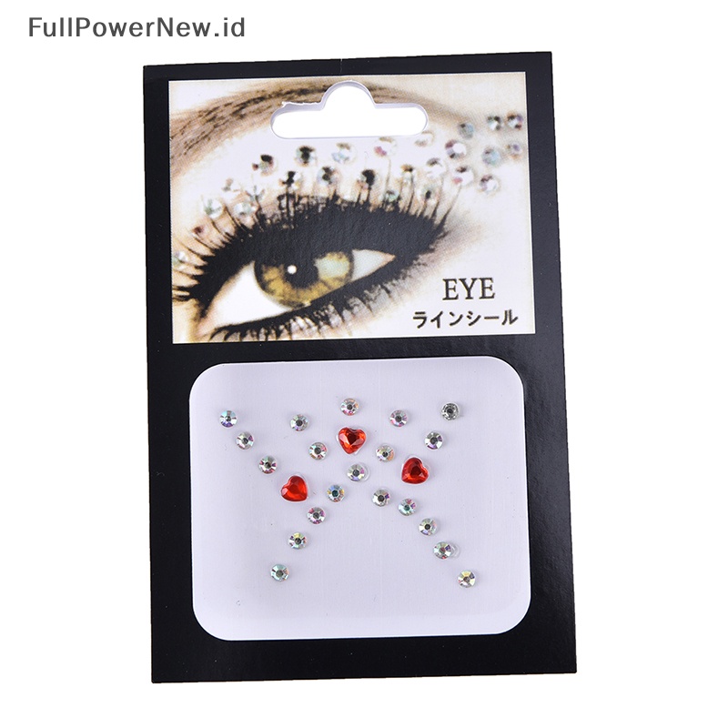 Power 1pc diamond eyeshadow Wajah er Mata Kristal Tato er eyes makeup  Id