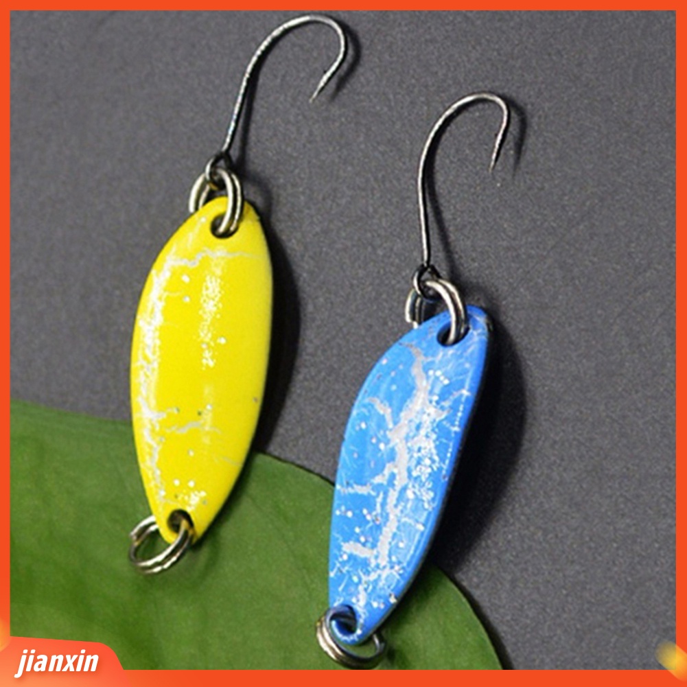 (In Stock) 5Pcs 3.2cm 3g Logam Mini Memancing Buatan Manusia Hidup Umpan Wobbler Ikan Renang Umpan