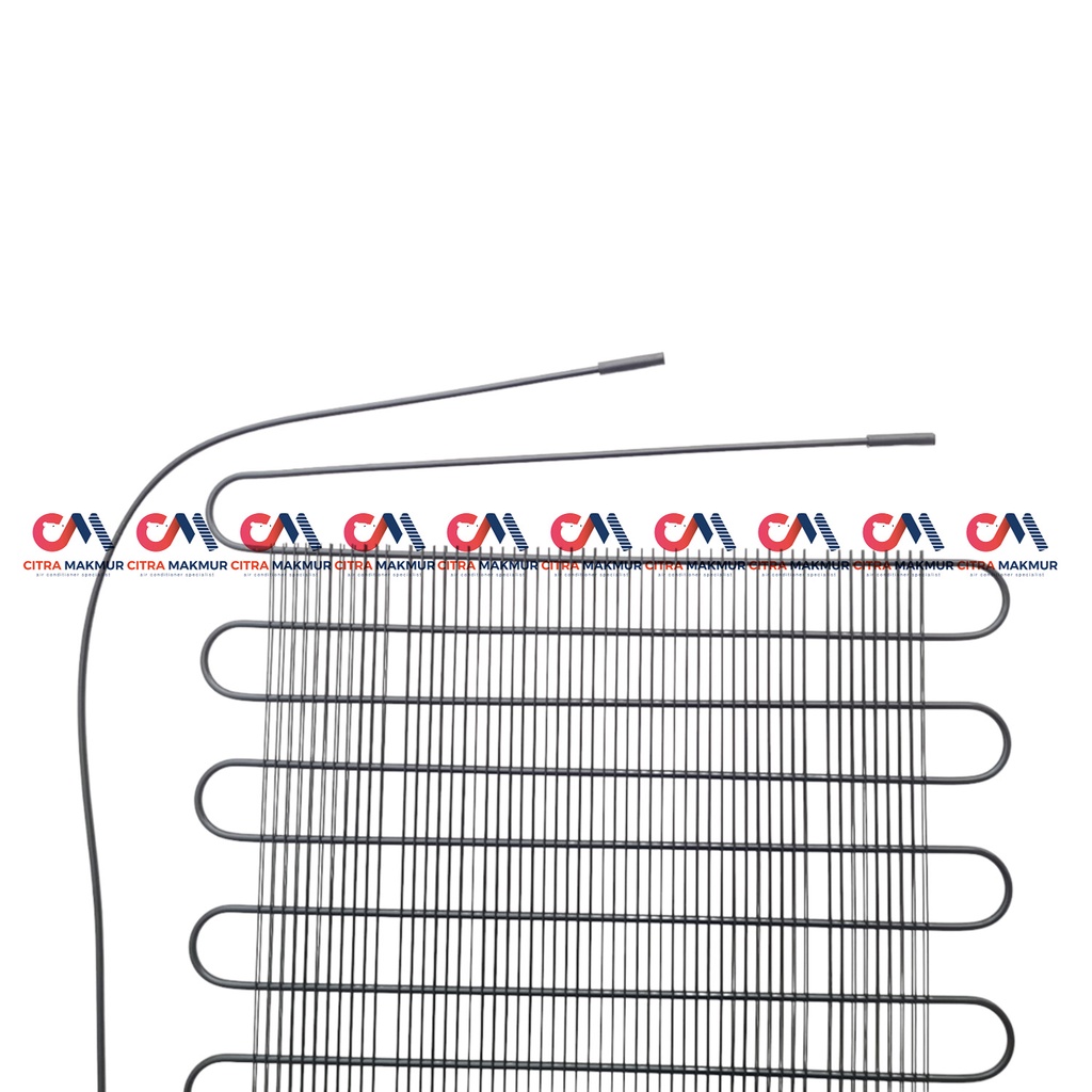 Kondensor Kulkas 1 2 Pintu 10U 10 U Kawat Tebal Freezer Aqua Panasonic Besi Hitam Belakang Evaporator Pipa Freon Refrigrant
