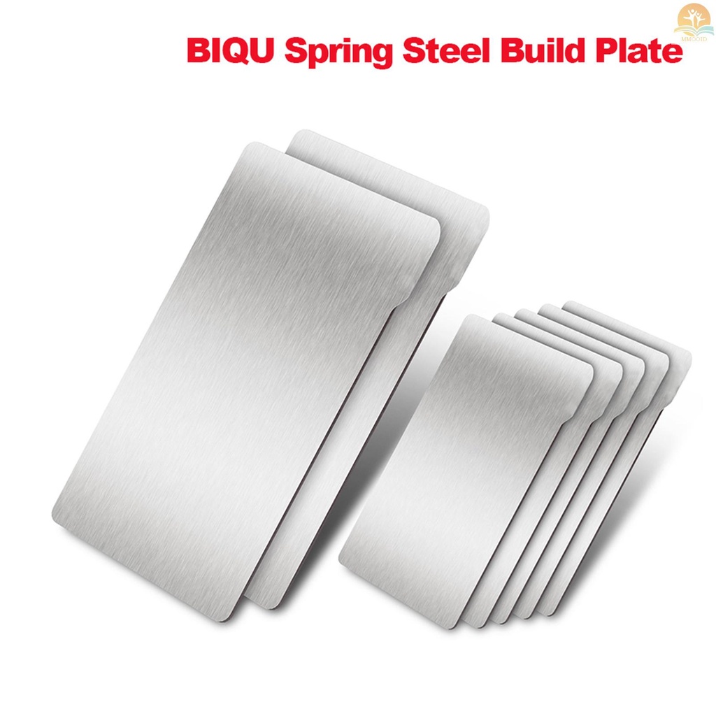 In Stock Flexiable Build Plate Surface Spring Steel Platform Removal Spring Steel Sheet Dengan Dasar Magnetik Untuk SLA/DLP Resin Printing Elegoo Saturnus 3D Printer 135x80mm