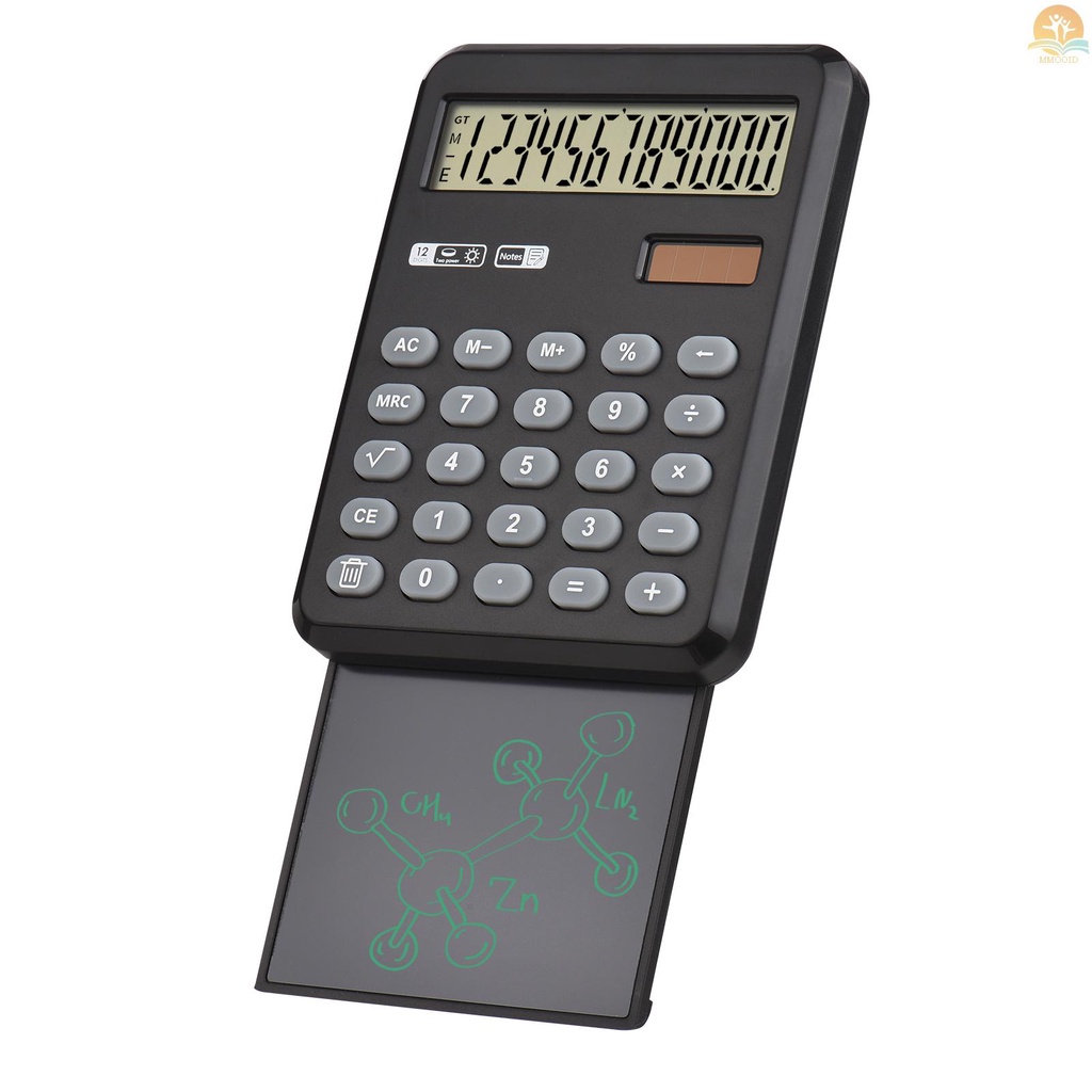 In Stock Calculator Desktop Calculators with LCD Writing  12 Digits Display 4inches LCD Screen with Stylus Erase Button Thin and lightweight Design for Students Daily and Bas
