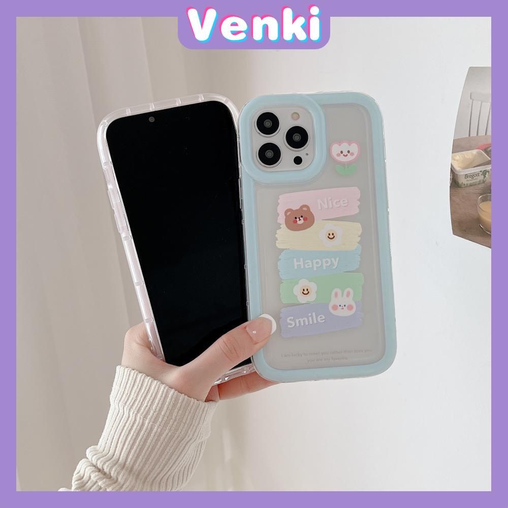 VENKI - Untuk iPhone 11 Case Bening Lembut TPU Bingkai Foto Airbag Ponsel Case Tahan Guncangan Perlindungan Kamera Catatan Tempel Lucu Kompatibel dengan iPhone 14 13 Pro Max iPhone 12 Pro Max XR XS