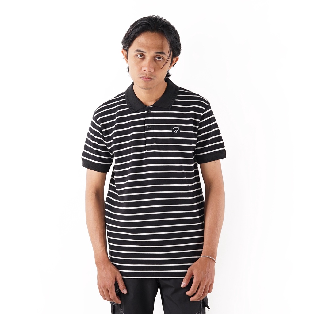 KAOS POLO FRIDAY KILLER | HELGO BLACK