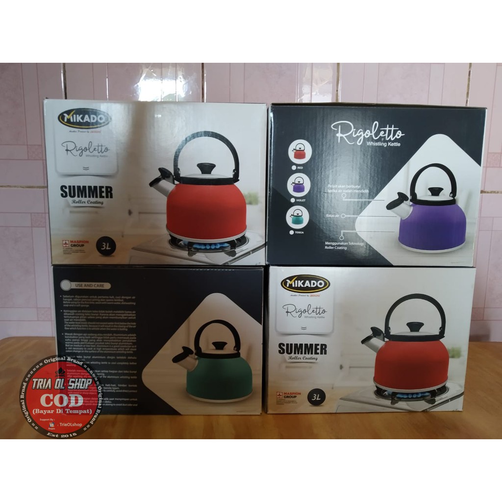 Teko Siul 3 Liter/ Teko Siul Mikado Rigoletto / Ceret Bunyi