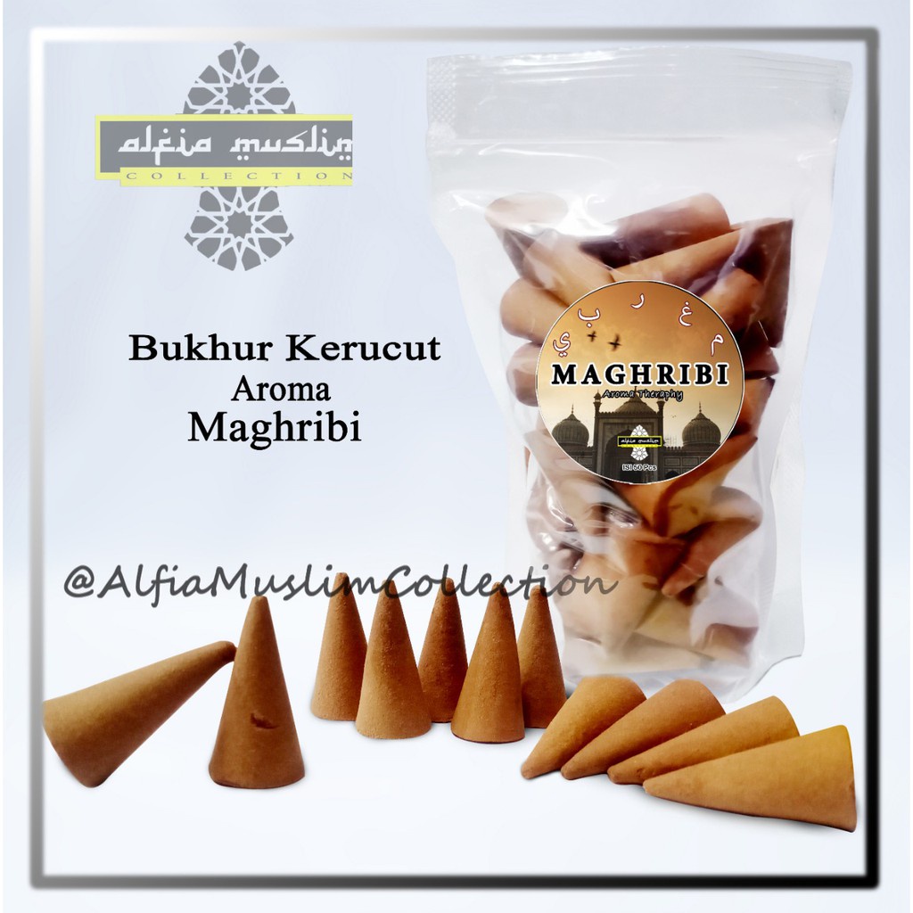 Buhur Maghribi Buhur Pengharum Ruangan Buhur Kerucut Isi 25