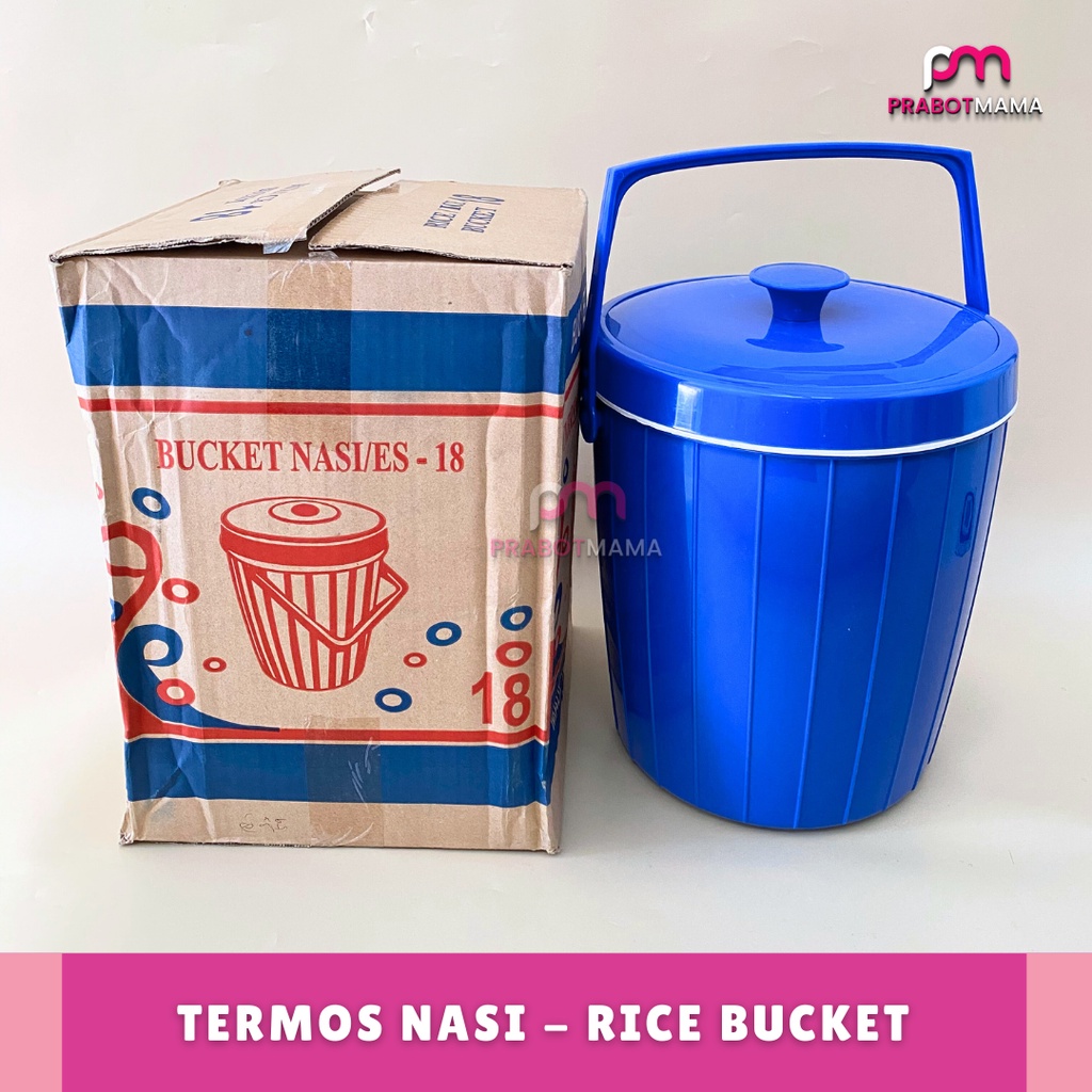 Termos Nasi Rice Bucket Besar 18 Liter - Prabotmaama / Thermos Tempat Es Buah