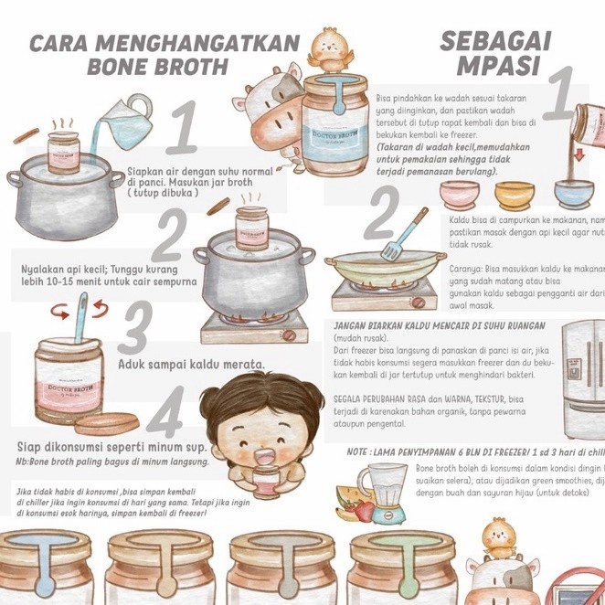 

✨Ready Stok✨ - Gabus Fish/ Ikan Kutuk Bone Broth- 1.2.23