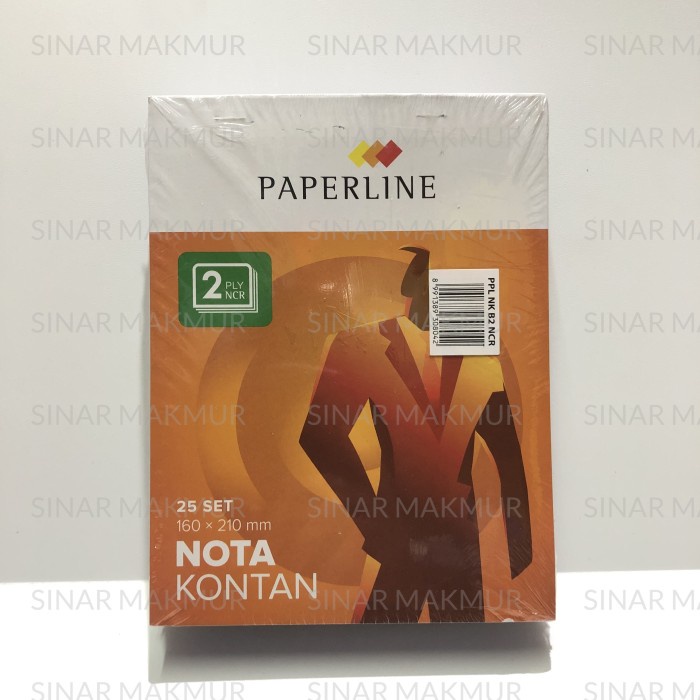 

✨BISA COD✨ -Nota Kontan Besar Rangkap 2 / 2ply Paperline (B2) - PAK